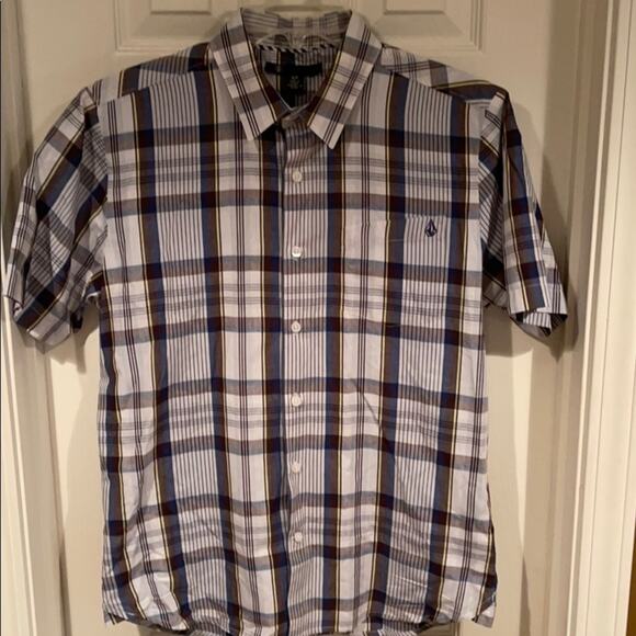 Volcom striped button down - Picture 2 of 4